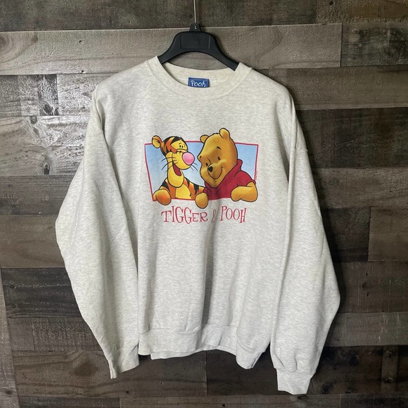 SOLD Disney VTG Tigger Pooh Crewneck XL - Picture 1 of 3